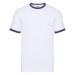 Fruit of the Loom SS168 White/Navy