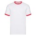 Fruit of the Loom SS168 White/Red