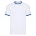 Fruit of the Loom SS168 White/Royal Blue