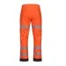 PULSAR Hi Vis Orange Waterproof Overtrousers RCT803 Rear