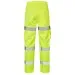 Hi Vis Combat Trousers with 3 Leg Stripes