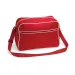 Retro shoulder bag BG014 Classic Red/White