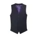 1074 Busso Mens Waistcoat Navy Front
