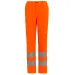 Regatta Hi Vis Pro Contract Stretch Action Trouser TRJ629 Orange Front