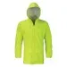 Unpadded Hi Vis yellow Waterproof Coat