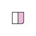 Larkwood LW22T White/Pale Pink