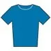 Fruit of the Loom SS005 Azure Blue