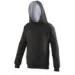 Awdis JH03J Jet Black / Heather Grey