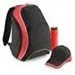 BagBase BG571 Black/Classic Red/White