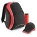 BagBase BG571 Black/Classic Red/White