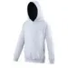 Awdis JH03J Heather Grey / French Navy