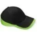 Beechfield BC171 Black/Lime Green