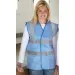 Sky Blue Hi Vis Vest