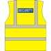 Security Printed Hi Vis Vest