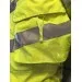 Id badge holder pocket