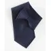 navy clip on Tie