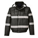 Black Hi Vis Bomber Jacket S434