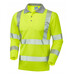 Leo Hivis Long Sleeved Polo Shirt Coolviz P08