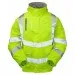 Pulsar Padded Yellow Hi Vis Bomber Jacket PR91