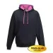 Awdis JH003 Oxford Navy/Candyfloss Pink