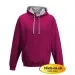 Awdis JH003 Hot Pink/ Heather Grey