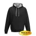 Awdis JH003 Jet Black/Heather Grey