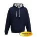 Awdis JH003 French Navy/Heather Grey