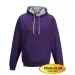 Awdis JH003 Purple/Heather Grey