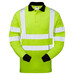 Flame Retardant Anti Static Long Sleeve Hi Vis Polo Shirt