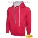 Uneek UC507 Contrast Hooded Sweatshirt Uneek UC507 Contrast Hooded Sweatshirt