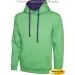 Uneek UC507 Contrast Hooded Sweatshirt Uneek UC507 Contrast Hooded Sweatshirt