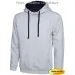 UC507 Heather Grey/Navy Blue