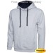UC507 Heather Grey/Navy Blue
