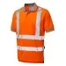 Pulsarail Orange Hi Vis Rail Poloshirt PR176