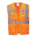 Portwest C376 Athens MeshAir Executive Vest Orange
