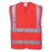 Portwest C470 Hi-Vis Band and Brace Vest Red
