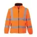Portwest F300 Hi-Vis Mesh Lined Fleece Orange