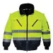 Portwest PJ50 Hi-Vis 3in1 Pilot Jacket Yell-Nav