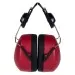 Portwest PW42 ClipOn Ear Muffs EN352 Red