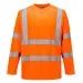 Portwest S178 Hi-Vis Long Sleeved T-Shirt Orange