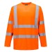 Portwest S178 Hi-Vis Long Sleeved T-Shirt Orange