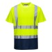 Portwest S378 Hi-Vis 2-Tone T-Shirt Yell-Nav