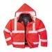 Portwest S463 Hi-Vis Bomber Jacket Red