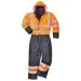Portwest S485 Contrast Coverall Lined Ora-Nav