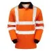Pulsar Flame Retardant Orange Hi Vis Poloshirt PRFR21