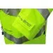 Waterproof breathable hi vis coat yellow Pulsar EVO100