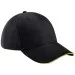 Beechfield BC020 Black/Lime Green
