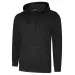 Uneek UX4 Hooded Sweatshirt Black