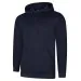 Uneek UX4 Hooded Sweatshirt Navy