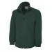 Uneek UX5 Full Zip Fleece Bottle Green